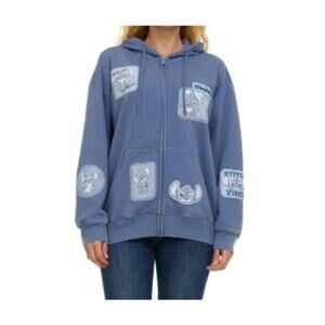 Women's Full-Zip Hoodie Disney Lilo & Stitch Size S